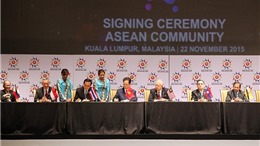 Cộng đồng ASEAN chính thức ra đời